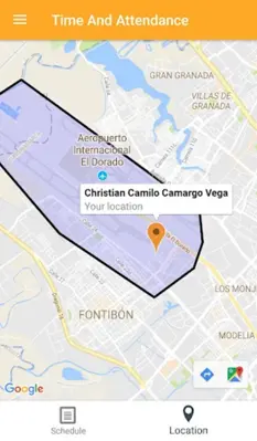 Time And Attendance android App screenshot 0