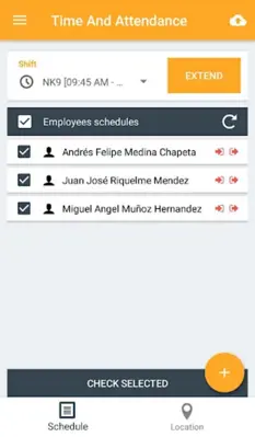 Time And Attendance android App screenshot 4