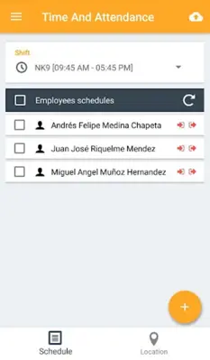 Time And Attendance android App screenshot 6